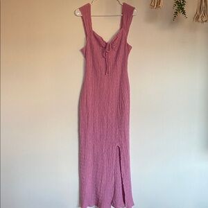 Light Pink Free People Beach Maxi Dress